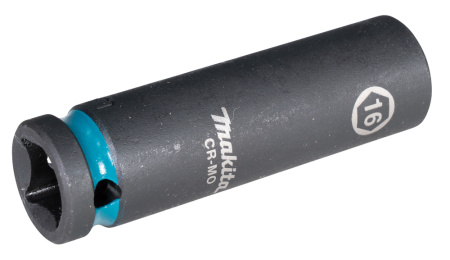 Ударная торцовая головка Impact Black 1/2, 16x81,5 мм Makita E-16461