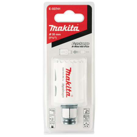 Коронка BiM, 35x44 мм, Ezychange Makita E-03741