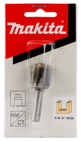 Фреза пазовая 18х20, S8, 2T Makita D-10338
