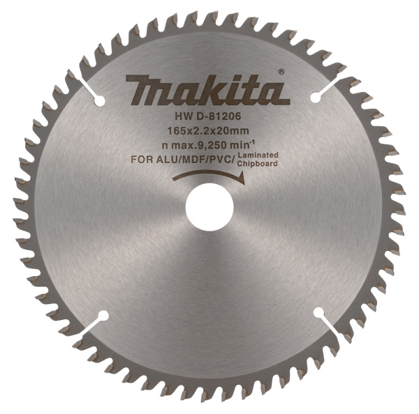 Диск универсальный 165х2.2х20, 60T Makita D-81206