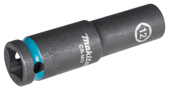 Ударная торцовая головка Impact Black 1/2, 12x81,5 мм Makita E-16433