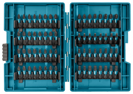 Набор насадок 90 шт в двух кейсах IMPACT BLACK Makita E-03109