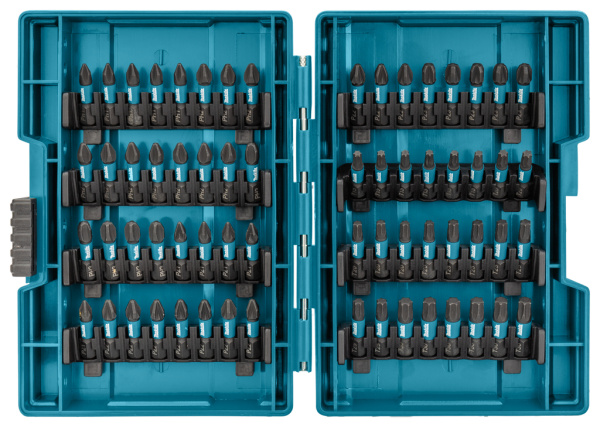 Набор насадок 90 шт в двух кейсах IMPACT BLACK Makita E-03109