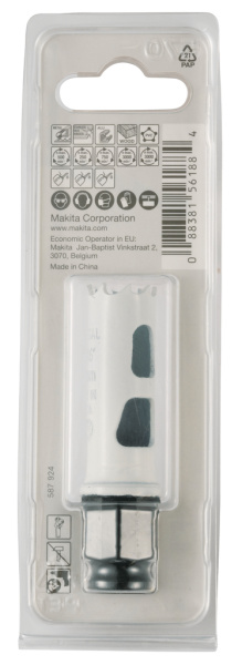 Коронка BiM, 17x44 мм, Ezychange Makita E-03648