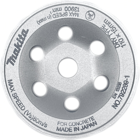 Диск алмазный чашечный 110x15 мм финишный Makita 792289-1