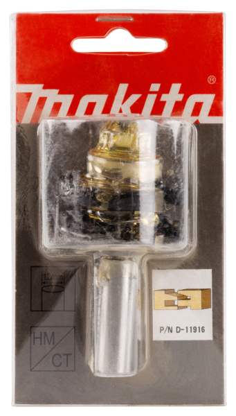 Фреза комбинированная рамочная 4.76R, 41х23.81, S12, 2T Makita D-11916