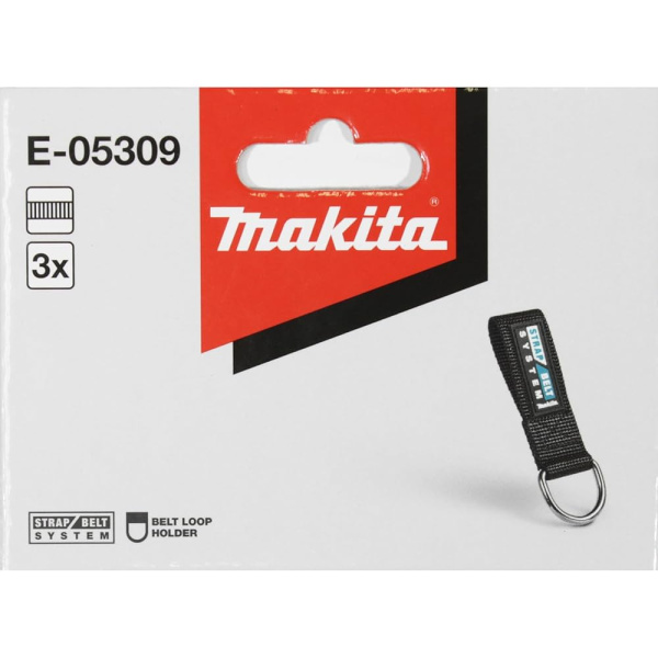 Петля для ремня, 3 шт. Makita E-05309
