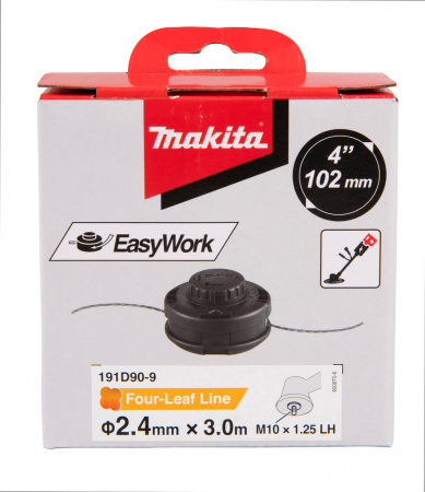 Триммерная головка М10х1.25LH, 2,4 мм Makita 191D90-9