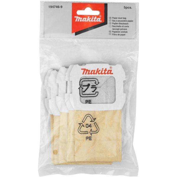 Бумажный мешок 5 шт Makita 194746-9
