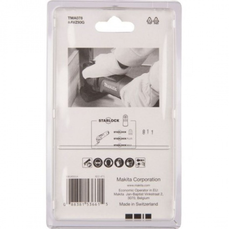 Треугольная подошва 93 мм, STARLOCK, TMA078 Makita B-65115