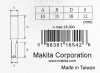 Фреза пазовая 10х35, S12, 2T Makita D-10388