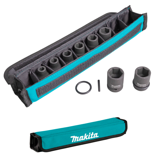 Набор торцевых головок 1/2, 8 шт Makita E-02989