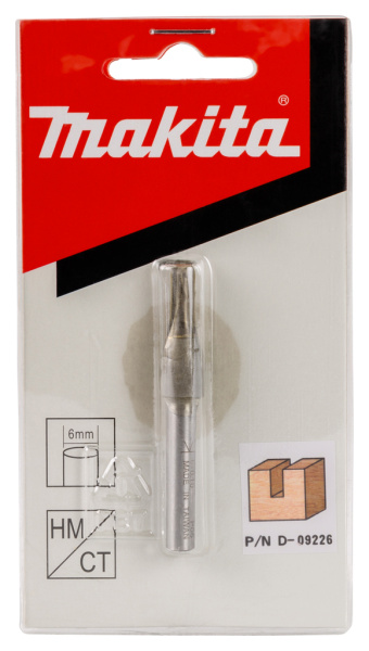 Фреза пазовая 4х10, S6, 2T Makita D-09226
