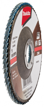 Лепестковый шлифовальный диск Z80, 125 мм Makita D-63806