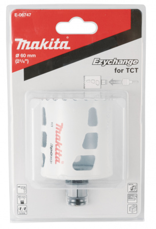 Коронка BiM, 60x60 мм Ezychange Makita E-06747