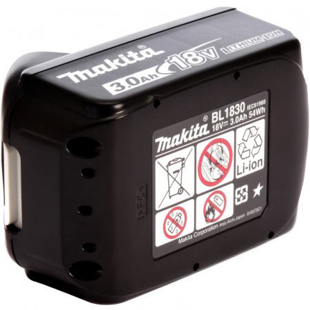 Аккумулятор LXT, Li-Ion, 18 В, 3.0 Ач, BL1830B Makita 197599-5