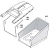 Верхняя крышка корпуса Makita 664486101