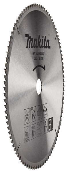 Пильный диск универсальный 305x30 мм, 100T Makita D-65682