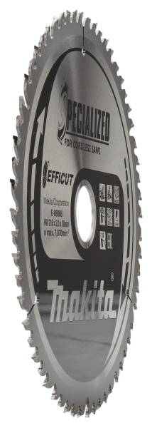 Пильный диск для дерева EFFICUT, 216x30х2.0, 60T, 10G Makita E-08888