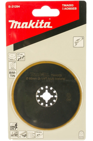 Диск универсальный BiM, 85 мм, OIS, TMA003 Makita B-21294
