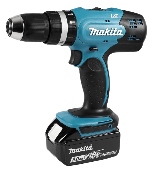 Дрель-шуруповерт ударный LXT Makita DHP453RFE