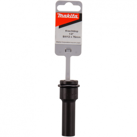 Ударный торцевой ключ 1/2, 12х75 мм для гайковёрта Makita 134867-5