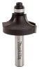 Кромочная калевочная фреза 9.53R, 31.75х15.88, S8, 2T Makita D-11352