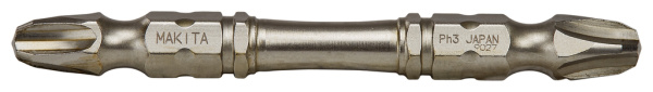 Насадка двусторонняя Silver Torsion, PH3, 65 мм, E-form (MZ), 3 шт Makita B-21870