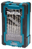 Набор сверл по металлу HSS-G (1-13 мм,  шаг 0.5 мм) 25 шт Makita D-67555