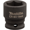 Ударный торцевой ключ 3/8, 19х30 мм для гайковёрта Makita B-40010