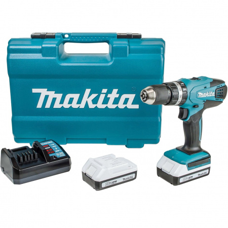 Аккумуляторная ударная дрель-шуруповёрт Makita HP457DWE