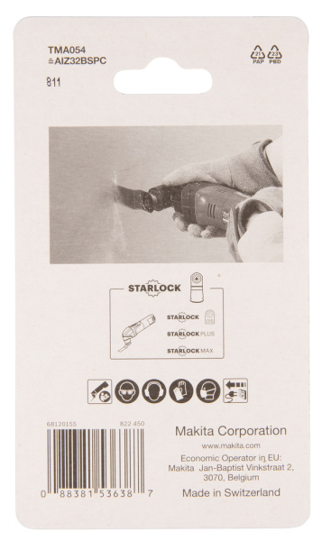 Полотно для твердого дерева 32х50, STARLOCK, TMA054 Makita B-64886