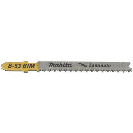 Лобзиковая пилка для паркета и ламината, 59 мм, Bi-Metal, 15TPI, T101BIF, B53, 5 шт Makita B-10970