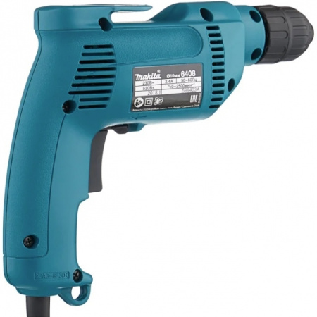 Дрель безударная, 10 мм, 530 Вт Makita 6408