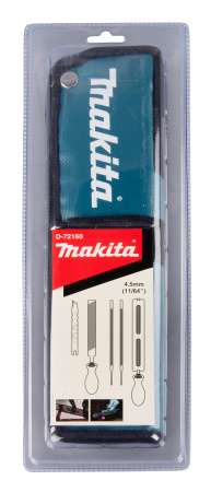 Набор напильников 4.5 мм Makita D-72160