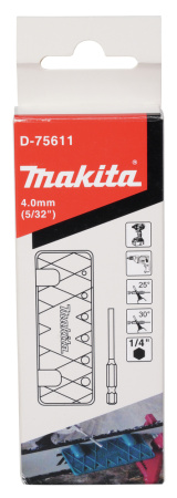Насадка напильник 4.0 мм с шаблоном Makita D-75611
