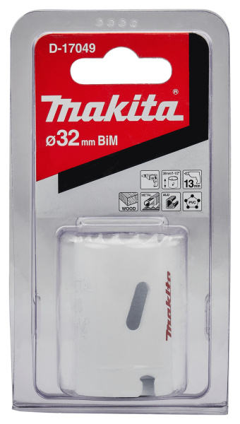 Биметаллическая коронка 32х38 мм Makita D-17049
