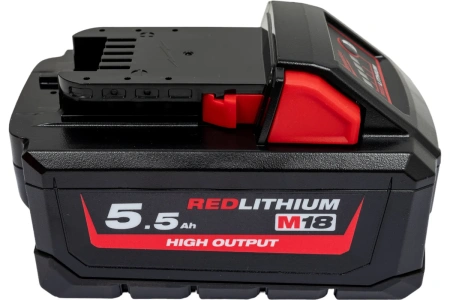Аккумулятор Li-Ion, 18 В, 5.5 Ач, M18 HB5.5 Milwaukee 4932464712