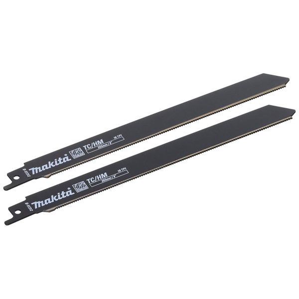 Сабельное полотно для нержавеющей стали TC/HM, 203x19x1.0, 18TPI, 2 шт Makita B-51312