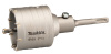 Твердая коронка SDS-PLUS  в сборе 68х175 мм, M22 (центр. сверло, адаптер) Makita D-74011