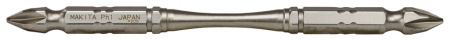 Насадка двусторонняя Silver Torsion, PH1, 110 мм, E-form (MZ), 3 шт Makita B-21858