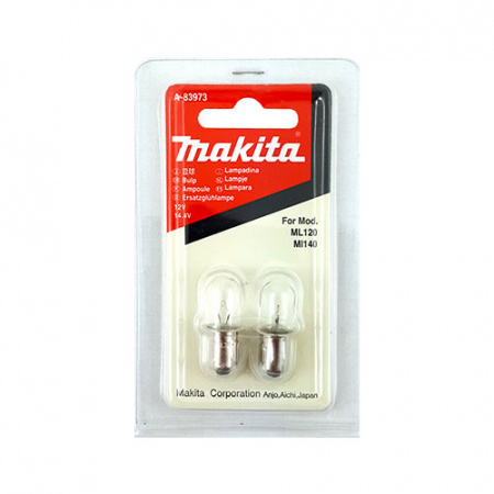 Лампа накаливания 12-14.4 V, 2 шт. Makita A-83973