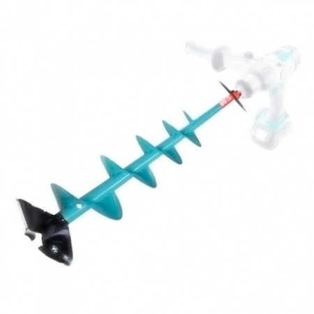 Ледобур с адаптером Rapala 155х1000 мм Makita P-81072