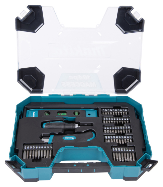 Набор оснастки MACCESS, 104 шт Makita E-22604