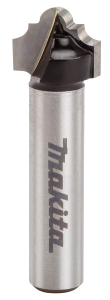 Фреза пазовая фасонная 2.38R, 12.7х9.5, S8, 2T Makita D-11069