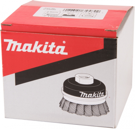 Чашечная щётка 100 мм из стальной проволоки 0,5 мм, M14 для УШМ Makita D-29290