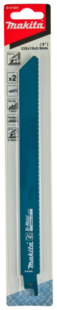 Сабельное полотно для стали, 228 мм, 2 шт. Makita D-51655