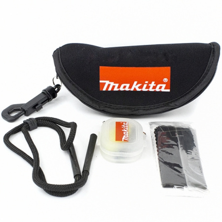 Солнцезащитные очки M-Force оранжевые с чехлом Makita P-66363