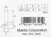 Фреза Ласточкин хвост 7°, 19.05х22.22, S12, 2T Makita D-10914