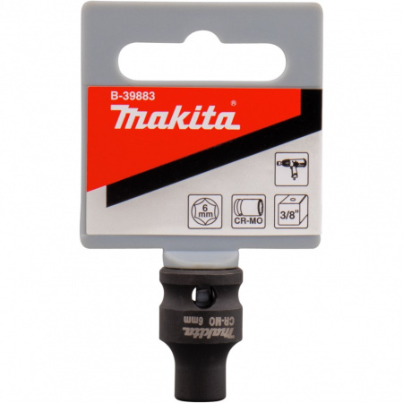Ударный торцевой ключ 3/8, 6х28 мм для гайковёрта Makita B-39883